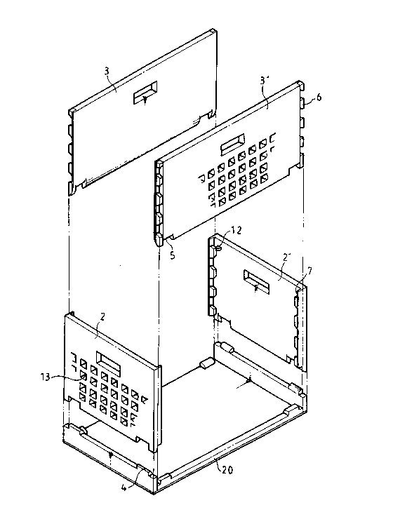 A single figure which represents the drawing illustrating the invention.